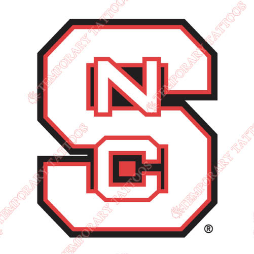 North Carolina State Wolfpack Customize Temporary Tattoos Stickers NO.5512